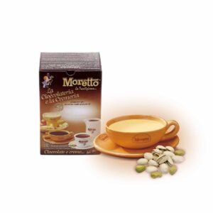 Moretto White chocolate with pistachio 12 envelopes-set