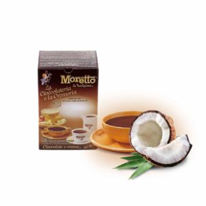 Chocolate Moretto Cocos 12 envelope-set